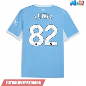 Lacne Muži Futbalové dres Manchester City Rico Lewis #82 2026-27 Krátky Rukáv - Domáci